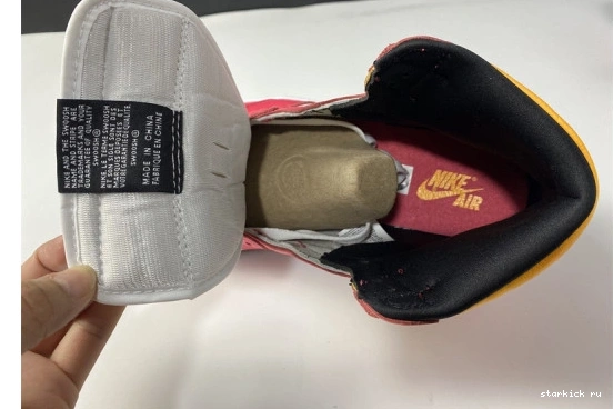 555088-603 High 1 AIR OG Fusion Retro Red Light Jordan 555088-603 0901